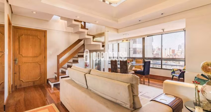 Belíssima cobertura de 175m² com suíte no bairro Bela Vista.