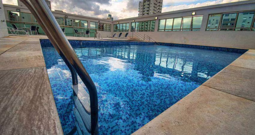 Apartamento 4 dormitórios | vista mar | Golden Palace Residence l Santos