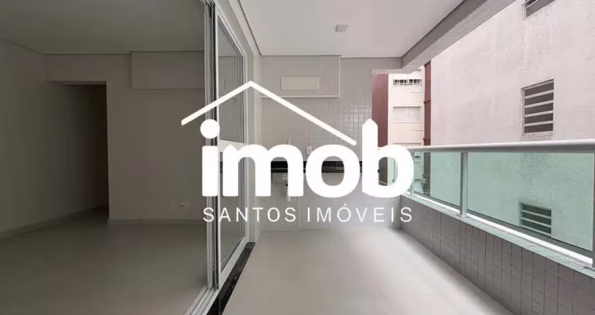 Apartamento Novo com 2 Dormitórios, 2 Suíte, 1 Vaga Demarcada, no quarteirão da praia do Embaré em Santos/SP