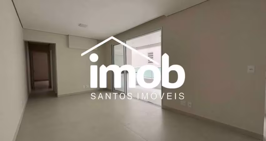 Apartamento novo no embaré, 2 quartos (2 suíte), 1 vaga demarcada, no quarteirão da praia