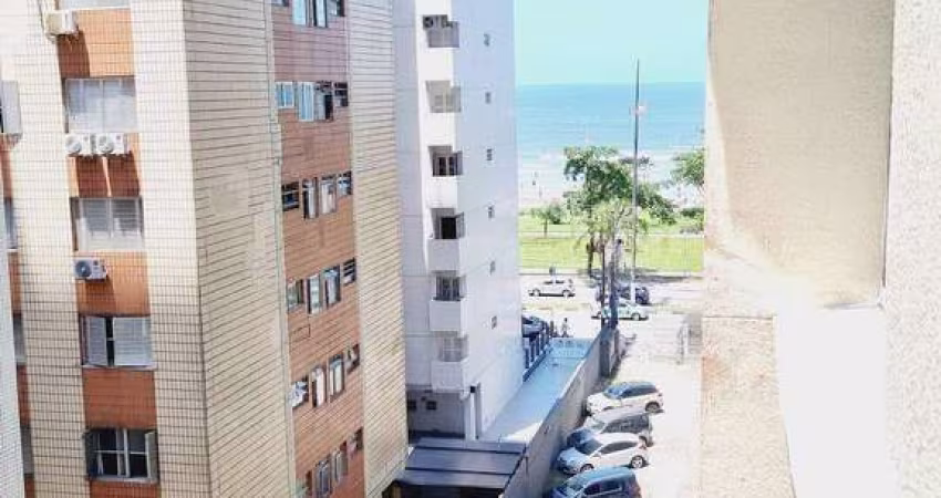 Apartamento 2 dormitórios - vista mar - Embaré - Santos