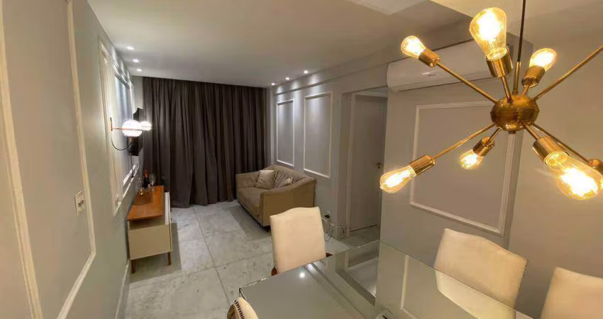APARTAMENTO 2 DORMITÓRIOS 2 SUITES 1 VAGA GARAGEM BAIRRO MARAPÉ SANTOS