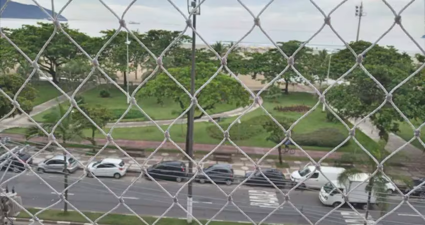 Apartamento 2 dormitórios 1 suíte dependência 1 vaga prédio frente mar