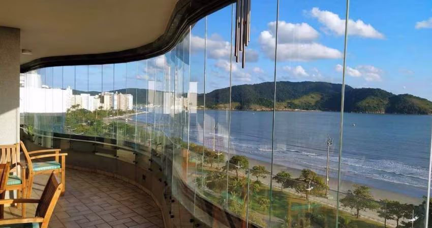 APARTAMENTO ALTO PADRAO FRENTE MAR 4DORM. 4 SUÍTES - SANTOS