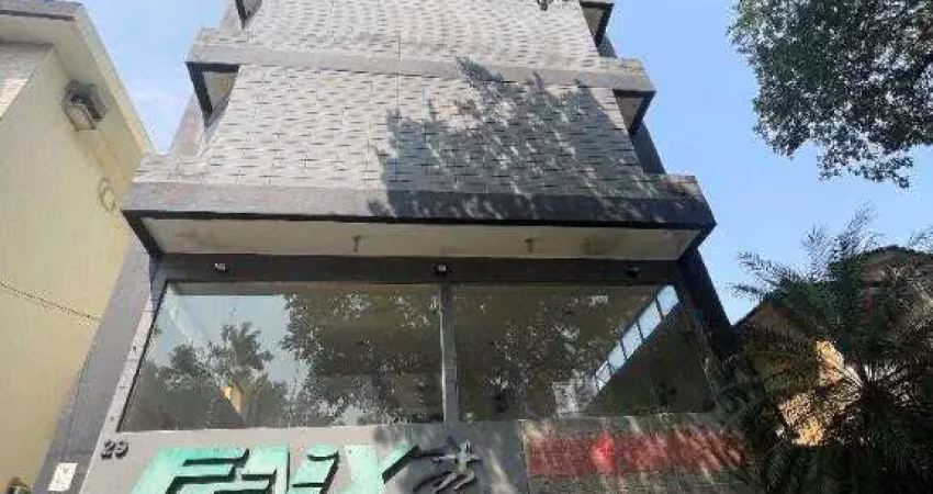 Prédio comercial com 5 anadres para alugar , no boqueirão - santos/sp