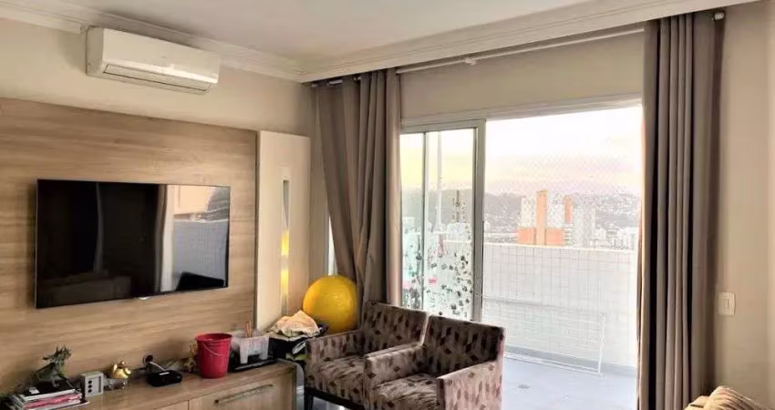 Cobertura à venda, 183 m² por r$ 1.575.000,00 - gonzaga - santos/sp