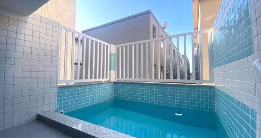 Casa sobreposta alta nova na aparecida, 3 quartos, (2 suítes), piscina, 2 vagas