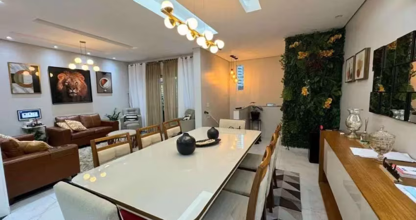 Casa com 3 dormitórios à venda, 200 m² por r$ 1.130.000,00 - campo grande - santos/sp