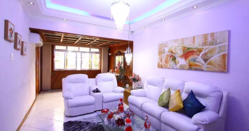 Casa com 3 dormitórios, área gourmet e piscina campo grande - santos/sp