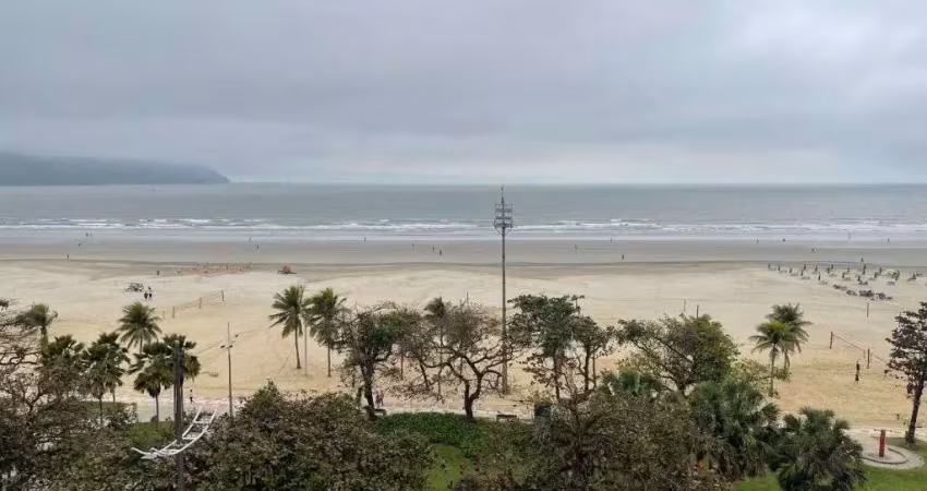 Apartamento 3 quartos (1 suíte) – frente mar no gonzaga, 7º andar