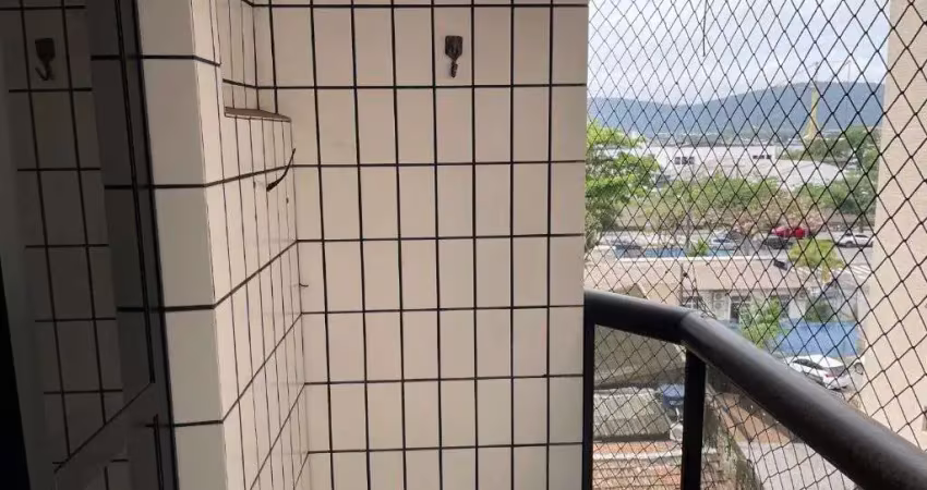 Apartamento na ponta da praia, 2 quartos (1 suíte), 1 vaga de garagem fechada