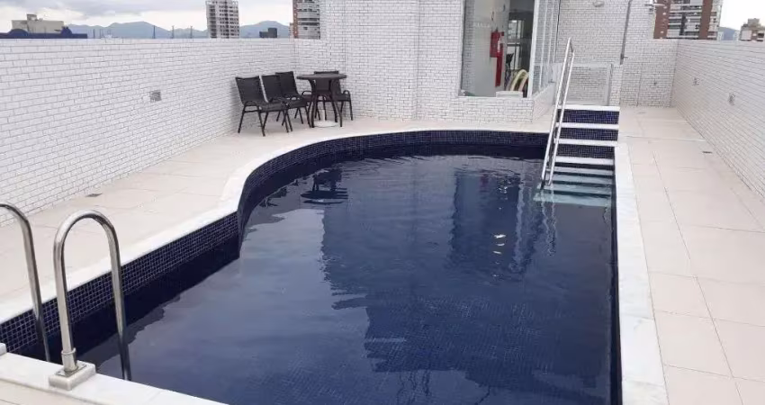 Apartamento com 1 dormitório à venda, 58 m² - boqueirão - santos/sp