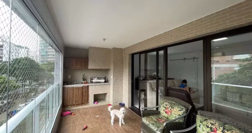 Apartamento garden amplo com 3 suites à venda, 240 m² por r$ 2.100.000 - gonzaga - santos/sp