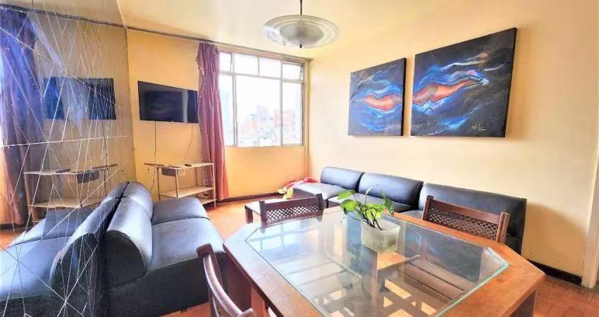 Apartamento com 2 dormitórios à venda, 110 m² - gonzaga - santos/sp