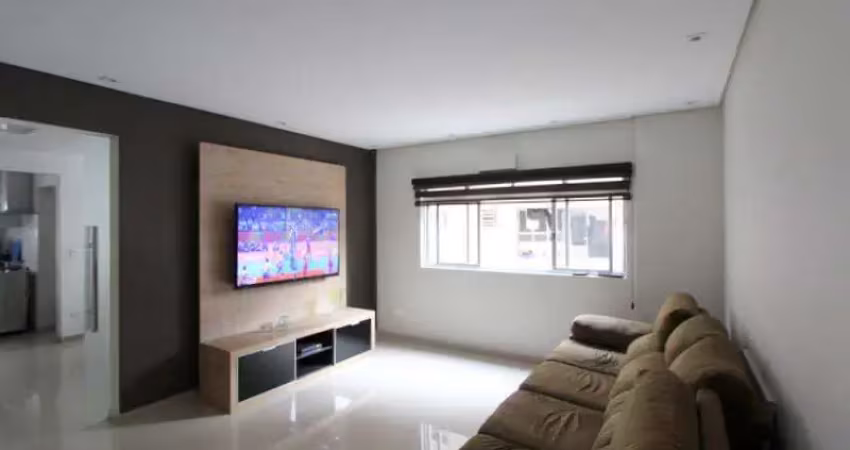 Apartamento com 3 dormitórios à venda, 140 m² - josé menino - santos/sp