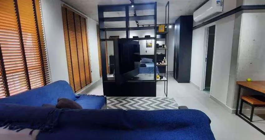 Apartamento com 1 dormitório à venda - embaré - santos/sp