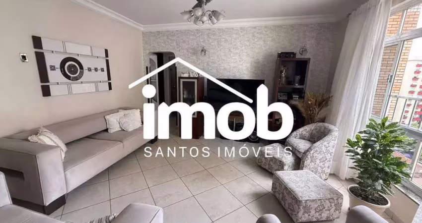 Apartamento à venda com 3 dormitórios no gonzaga, santos/sp