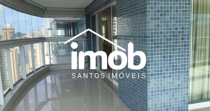 Apartamento à venda, 4 quartos, 4 suítes, 3 vagas, aparecida - santos/sp