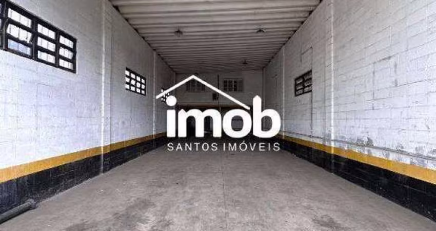 Galpão comercial com 300 m² no Macuco em Santos/SP