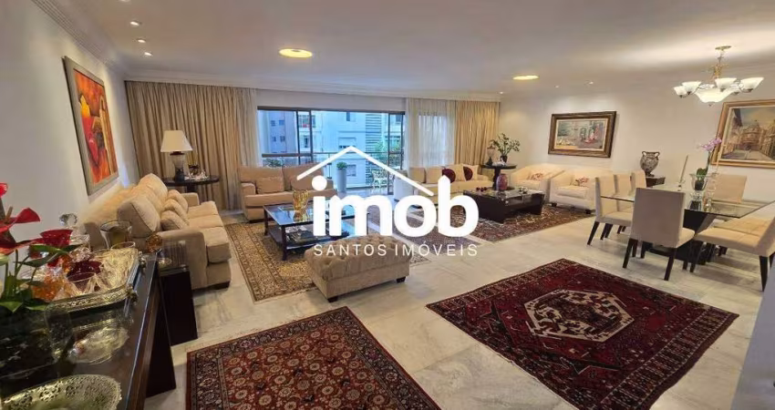 Venda - Apartamento 4 dormitórios - 2 vagas de garagem - Gonzaga - Santos