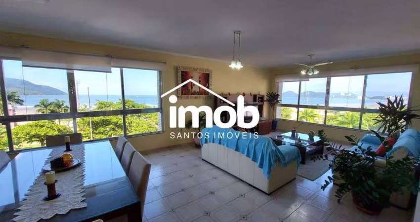 Apartamento Vista Mar com 3 dormitórios no Boqueirão em Santos/SP