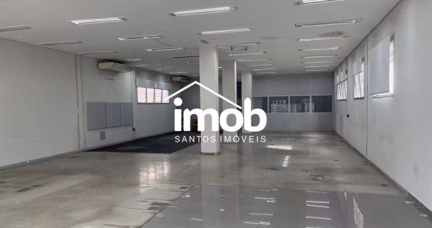 Loja 407 m² em avenida de grande circulação no Gonzaga Santos SP