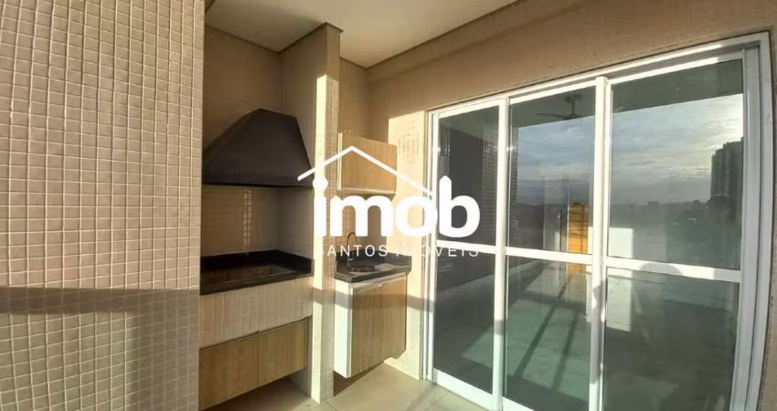 Apartamento com 2 dormitórios na Ponta da Praia em Santos/SP