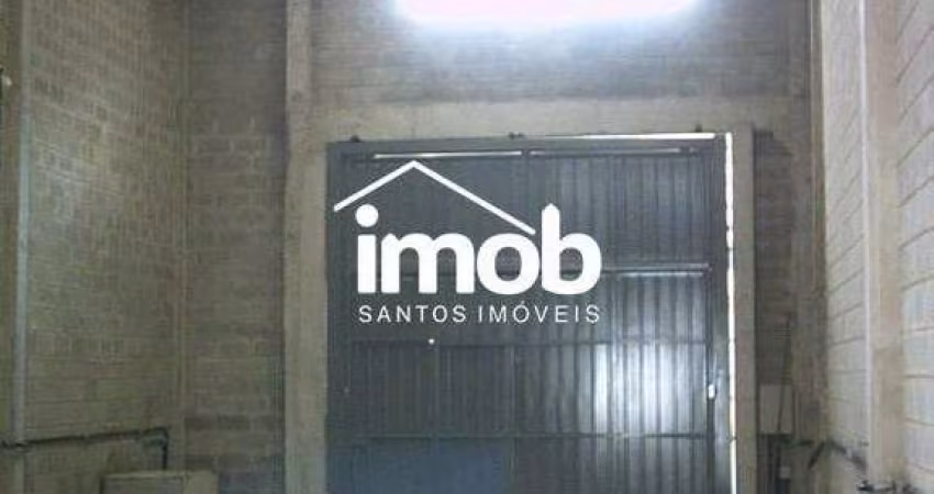 Galpão com ampla loja 240 m² para locação Polo Tecnológico de Santos - Paquetá