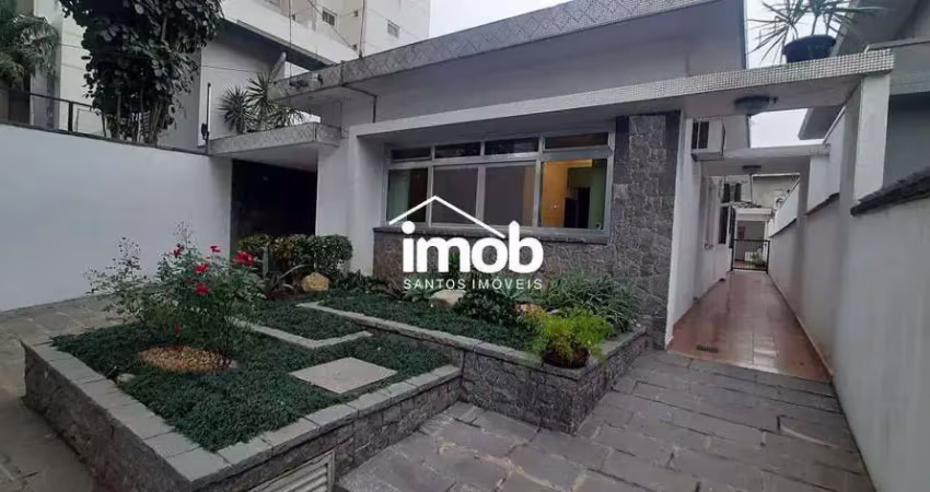 Casa térrea no embaré, 4 quartos (mobiliada), próximo da praia
