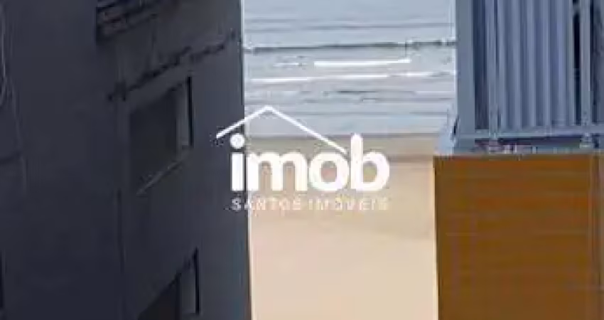 Apartamento à venda de 2 dormitórios, 1 suíte, vista mar, 74 m² - josé menino, santos/sp