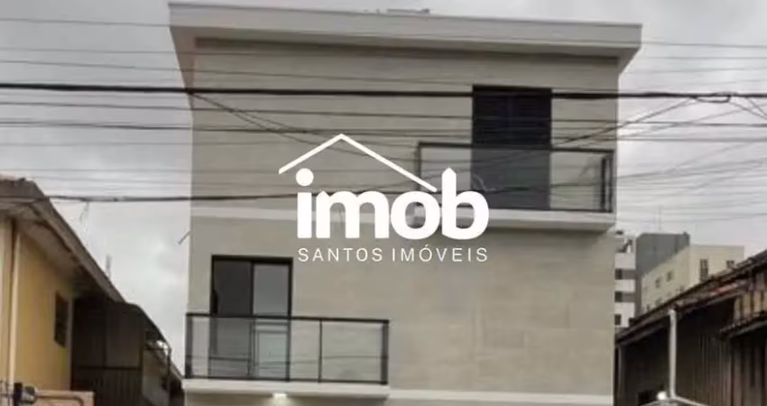 Venda- sobrado - novo- triplex- 2 dormitórios sendo 1 suite- 1 vaga - macuco - santos