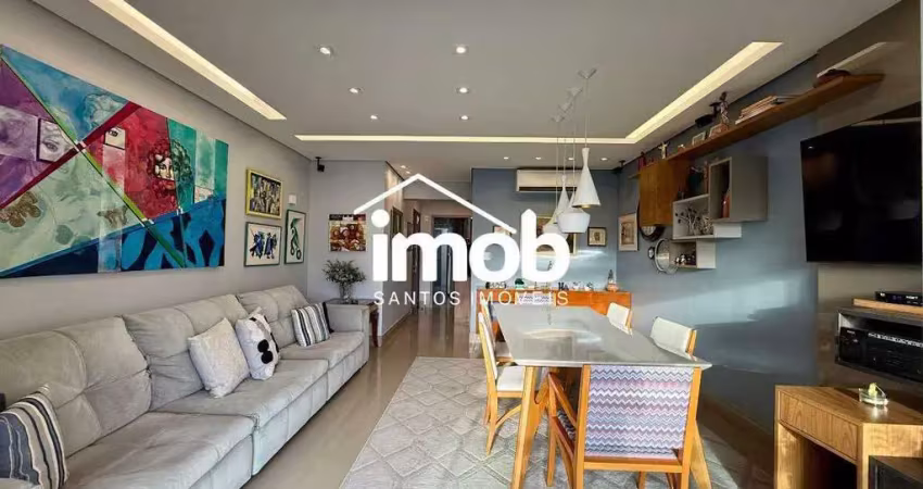Apartamento à venda de 3 dormitórios, 109 m² no helbor sunshine - gonzaga, santos/sp