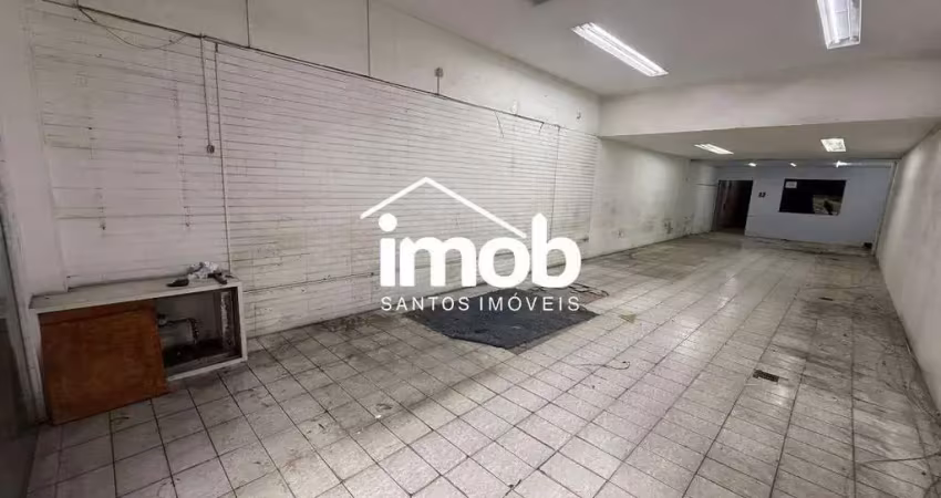 Loja comercial térrea para alugar, 400 m² por r$ 10.000,00 - vila belmiro, santos/sp