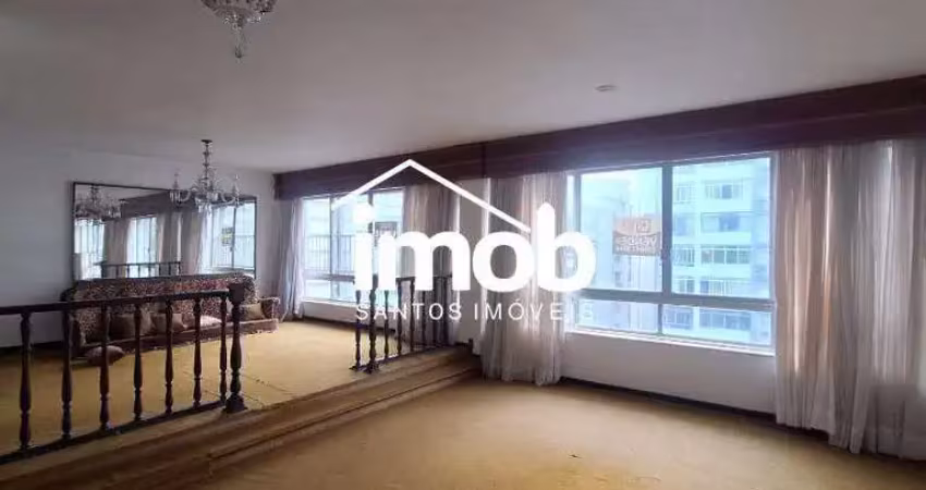 Apartamento 402 m² 1 por andar 4 dormitórios à venda no boqueirão em santos.