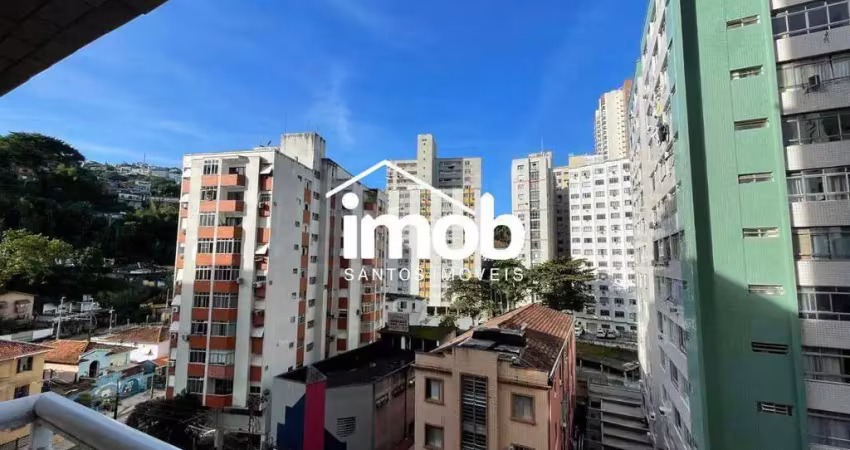Comprar apartamento com 2 dormitórios , 51 m² - josé menino - santos/sp