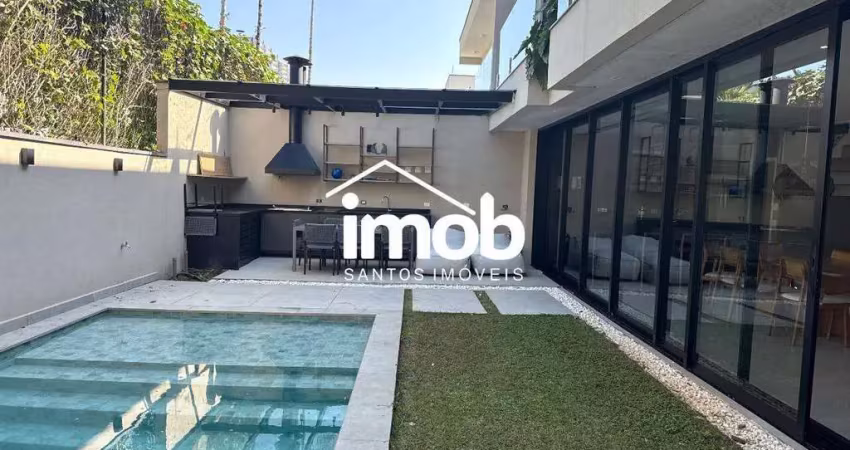 Casa de 4 dormitórios, com suíte, piscina, quintal, churrasqueira - juquehy, são sebastião/sp