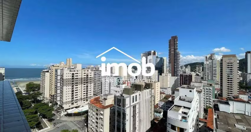 Alugar apartamento no gonzaga – andar alto com vista lateral para o mar!