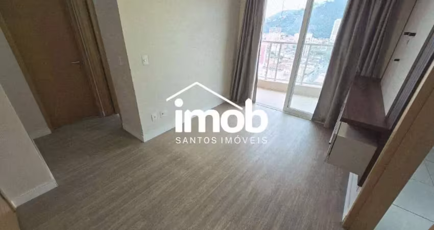 Apartamento de 1 dormitório à venda, próximo à praia, lazer completo - campo grande, santos/sp