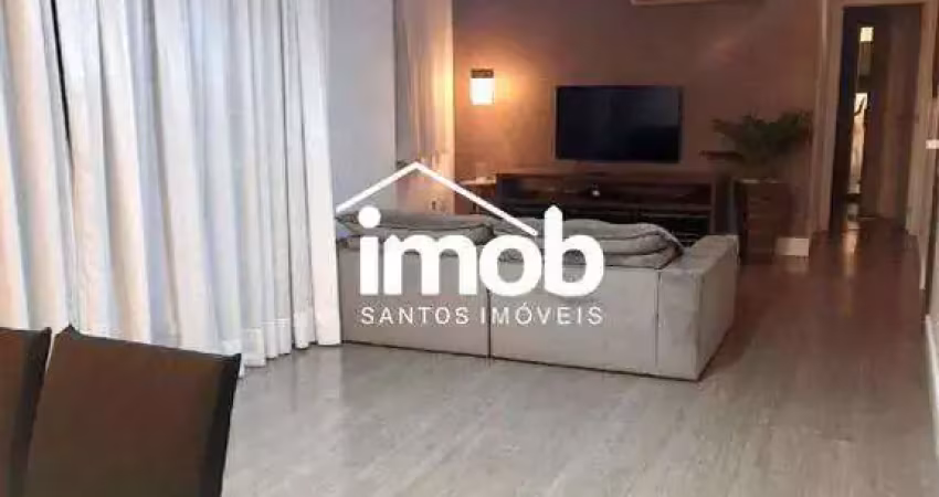 Apartamento vista mar com 3 quartos na ponta da praia em santos/sp