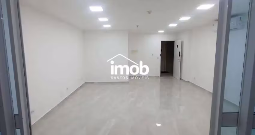 Sala comercial para alugar na Rua Benjamin Constant, Centro, São Vicente