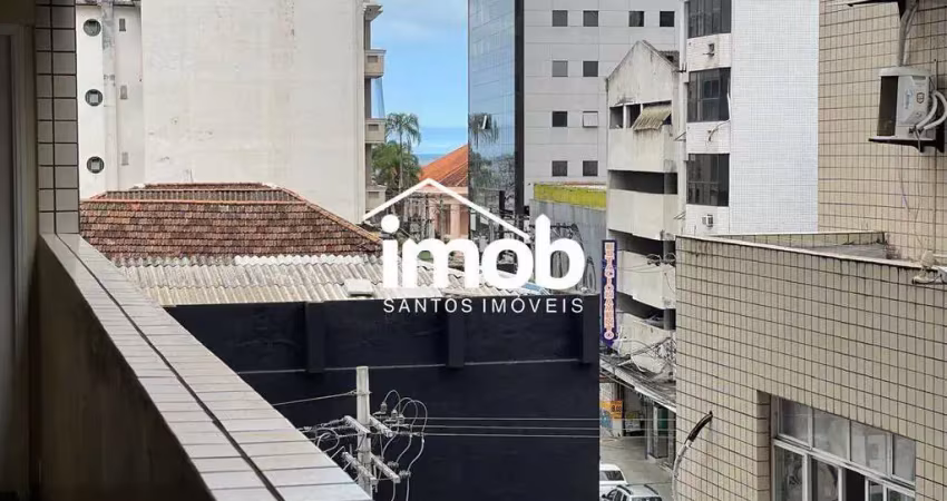 Apartamento no gonzaga – 1 dormitório próximo à praça independência