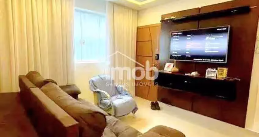 Apartamento reformado de 2 dormitórios à venda na aparecida, santos – 1º andar, vaga e excelente localização