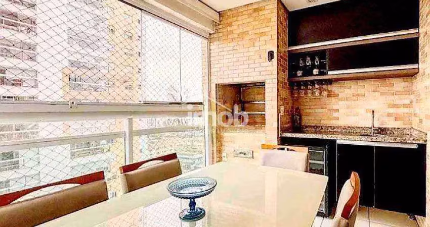 Apartamento andar alto com suíte e lazer completo na ponta da praia - santos/sp