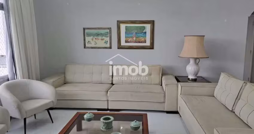 Apartamento de 130 m² com 2 suítes no boqueirão em santos/sp