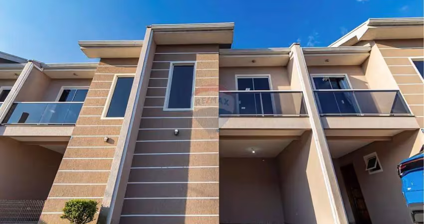 Sobrado semi mobiliado com 2 quartos no ganchinho – ótima oportunidade