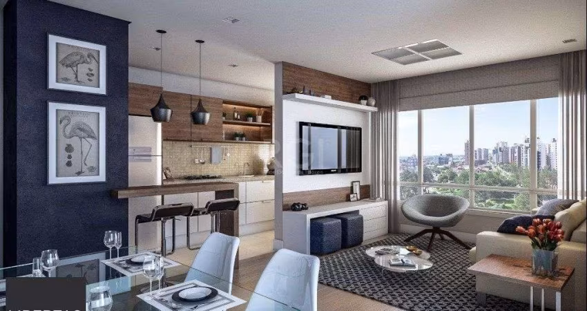 Apartamento para Venda - 69.33m², 2 dormitórios, sendo 1 suites, 1 vaga - Bom Je