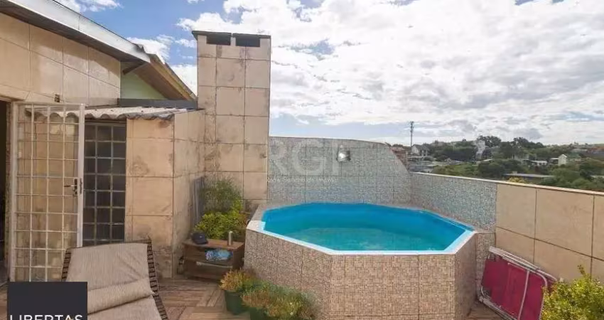 Cobertura para Venda - 114.5m², 2 dormitórios, 1 vaga - Cristal