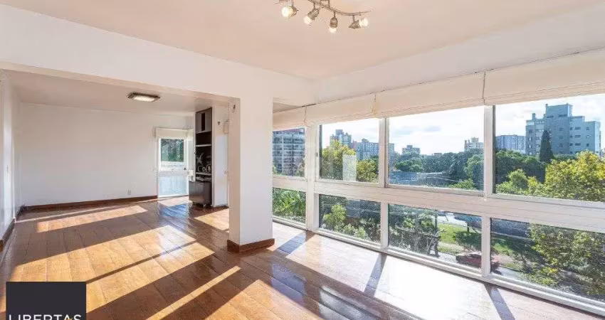 Apartamento no bairro higienópolis com 190m² de 3 dormitórios e 2 vagas