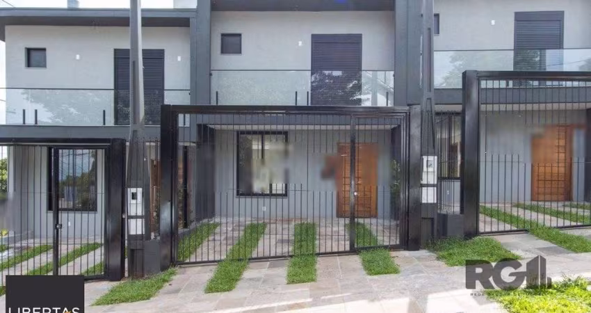Sobrado novo  no Bairro Tristeza, 3d, 1 suite, churrasqueira, laveira, vista par