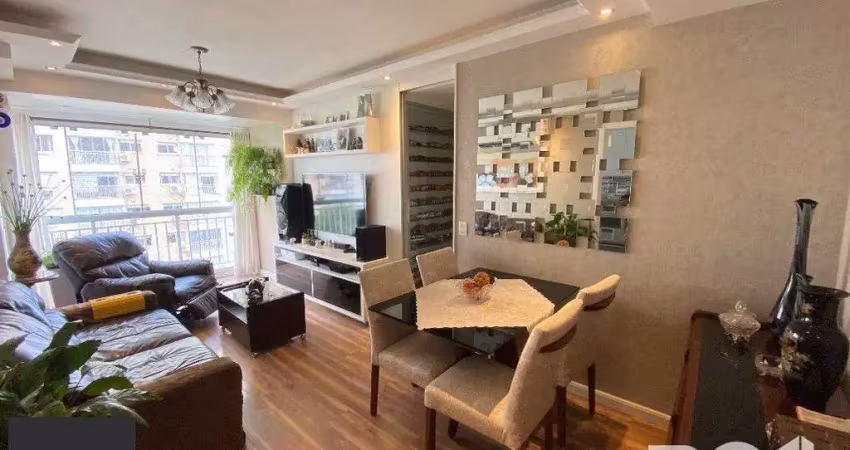 Apartamento de 2 dormitórios com suíte, churrasqueira, 2 vagas, condomínio com i
